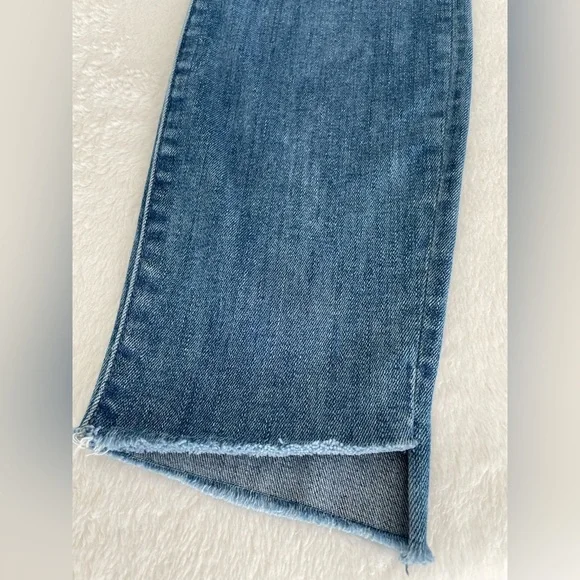 Mother Size 27 Stunner Zip Ankle Step Fray in Good Girls Do Skinny Jeans in GUC - Picture 8 of 17